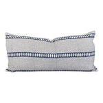 READY TO SHIP 14X22 Bastideaux Nairobi Cinema in Twilight Blue Lumbar Pillow Cover // Designer Throw Pillow // Blue Accent pIllows