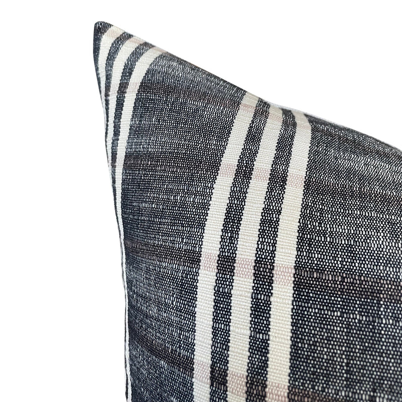 Designer Masaru in Charcoal Designer Pillow