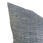Kufri Raw Solid Designer Pillow Cover in Gray
