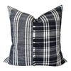 Designer Masaru in Charcoal Designer Pillow
