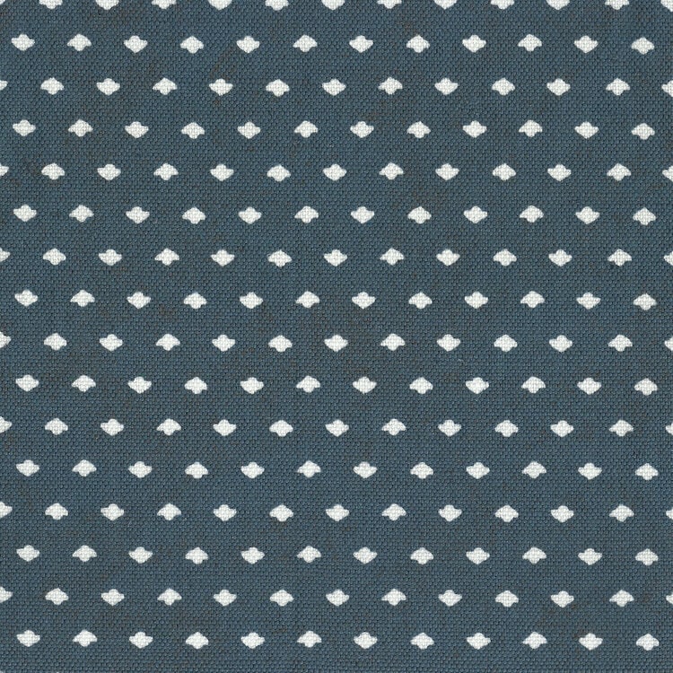 READY TO SHIP 18X18 Designer Pillows Maresca Calico Dot in Navy // Indigo Blue Pillow Cover // Boutique Pillow Covers // Modern Farmhouse