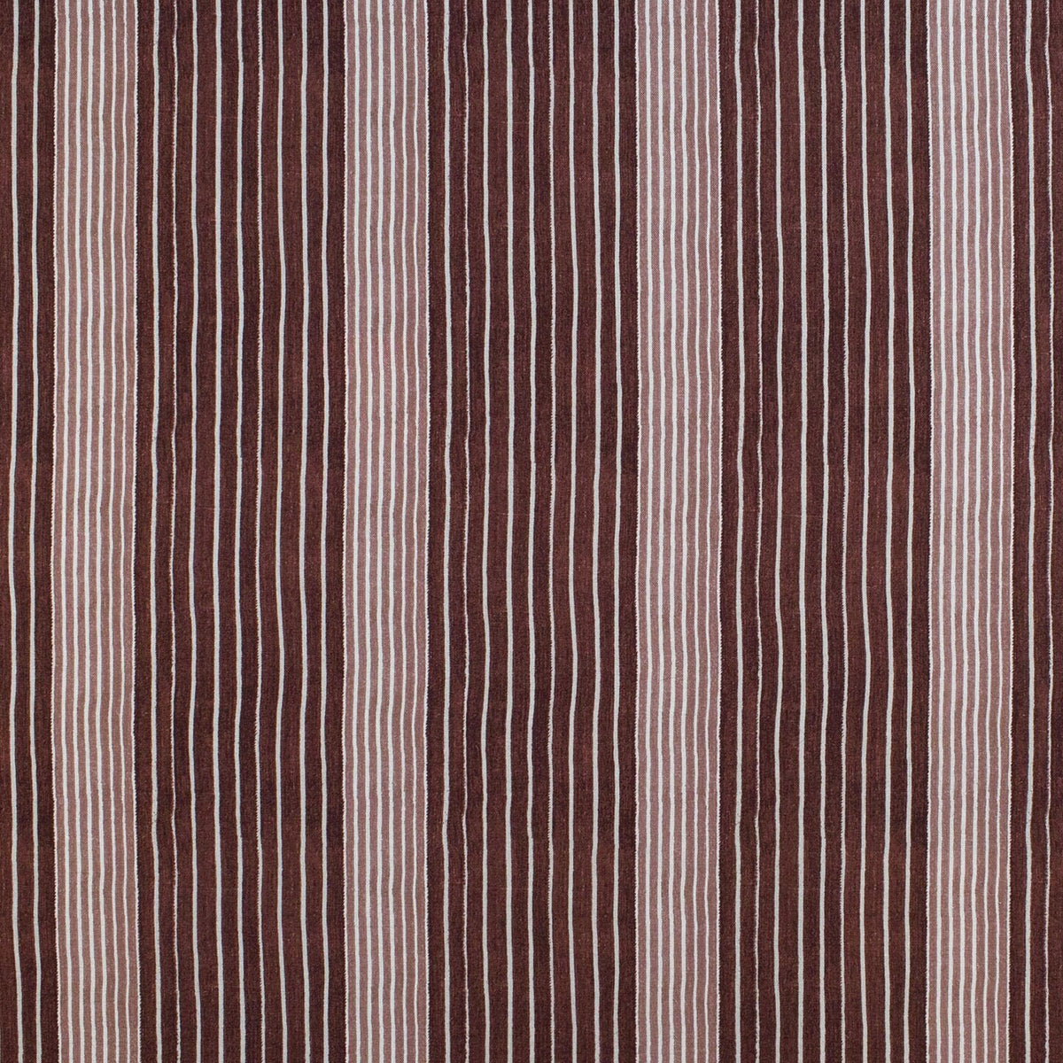 Designer Clay McLaurin Mediterranean Stripe Pillow Cover in Berry // Burgundy Maroon Striped Throw Pillow // High End Throw Pillows