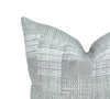 Designer Jennifer Shorto Simoun in Gray Pillow Cover // Modern Farmhouse Decor Pillow // Mudcloth Gray Washed Linen Decorative Pillow