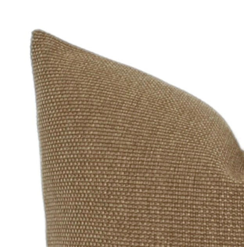 Designer OUTDOOR Pillow Cover // Brown Cognac Camel Texture  // Designer Outdoor Pillow// Neutral Outdoor Pillow// Sunbrella Outdoor Pillow