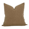 Designer OUTDOOR Pillow Cover // Brown Cognac Camel Texture  // Designer Outdoor Pillow// Neutral Outdoor Pillow// Sunbrella Outdoor Pillow