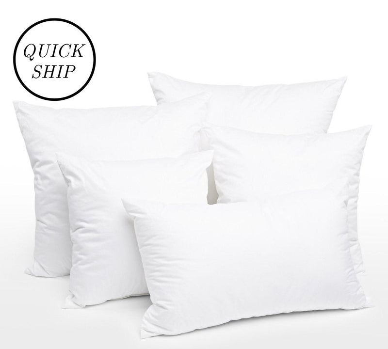 14x14 | Indoor Outdoor Hypoallergenic Polyester Pillow Economical Insert