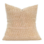 Turandot in Monarch Pillow Cover // Modern Farmhouse Decor Pillow // Tan Gold Washed Linen Decorative Pillow