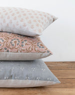 Designer Nishaan Blue Pillow Cover //  Gray Blue Pillow Cover // Boutique Pillow Covers // Modern Farmhouse // Boho Pillows
