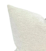 Linen + Cloth Curated Collection "Riley" // Nur, Cream Boucle and Windowpane pillows  //  Designer Pillow Combos //  Winter Throw Pillow Set