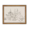 Framed Canvas Art #CH-309