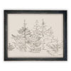 Framed Canvas Art #CH-309