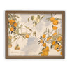 Vintage Framed Canvas Art  // Framed Vintage Print // Vintage Painting // Botanical Citrus Tree Sketch // Farmhouse print  //#BOT-110