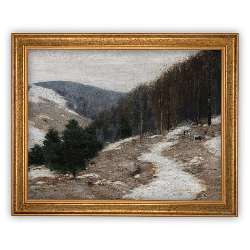 Framed Vintage Farmhouse Canvas Art #CH-314