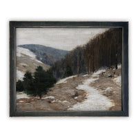 Framed Vintage Farmhouse Canvas Art #CH-314