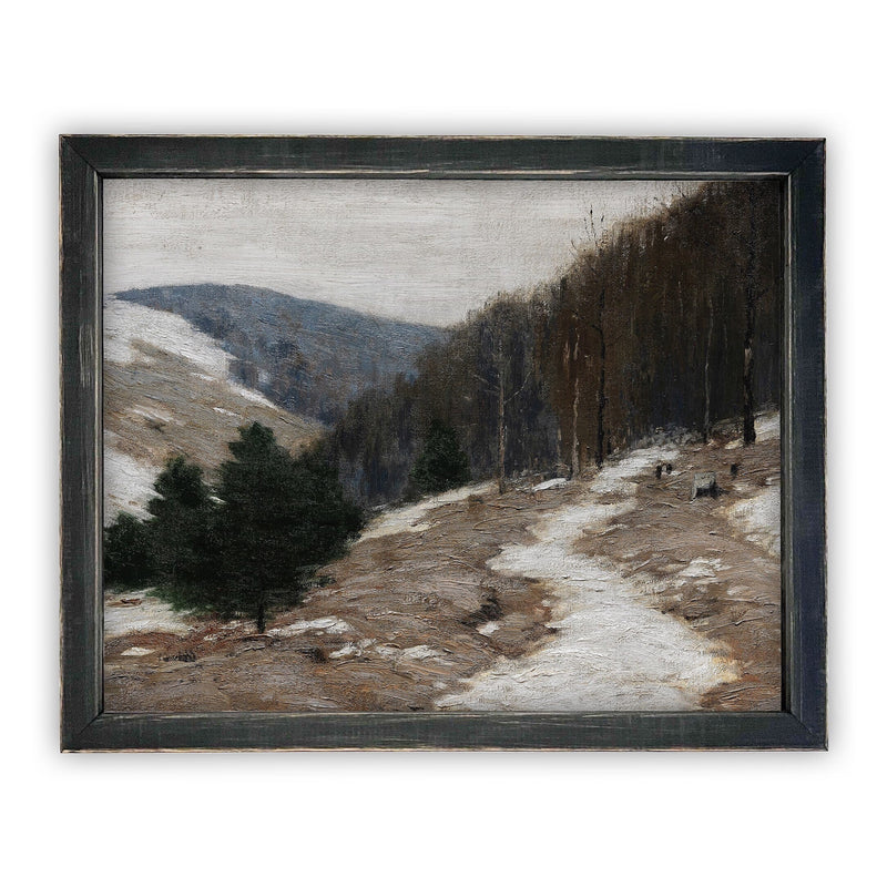 Framed Vintage Farmhouse Canvas Art #CH-314
