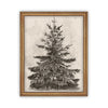 Vintage Framed Canvas Art #CH-306