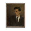 Vintage Framed Canvas Art  // Framed Vintage Print // Vintage Painting // Vintage Portrait of a Man// Traditional print //#P-506