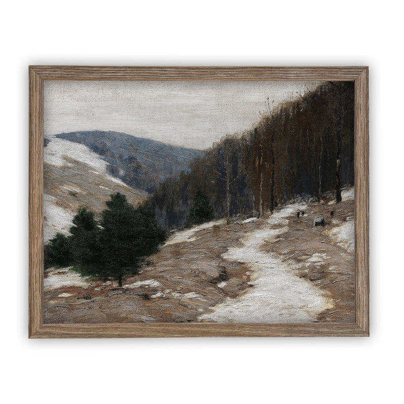 Framed Vintage Farmhouse Canvas Art #CH-314