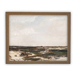 Vintage Framed Canvas Art  // Framed Vintage Print // Vintage Painting // Beach House Seascape Coastal Art// #LAN-160