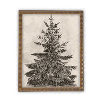 Vintage Framed Canvas Art #CH-306