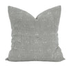 READY TO SHIP 18x18 Designer Nishaan Blue Pillow Cover // Gray Blue Pillow Cover// Modern Farmhouse // Boho Pillows