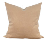 READY TO SHIP 20X20 Vintage Dorset in Toast Pillow Cover // Farmhouse Decor Pillow // Solid Linen Blue Decorative Pillow // Accent Pillow
