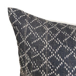 READY TO SHIP 20X20 Designer Jennifer Shorto Cendre De Neige Charcoal Pillow Cover // Modern Farmhouse Decor Pillow // Black Pillow