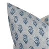Peter Dunham Rajmata Pillow Cover in Mist Indigo - Decorative Pillow Cover - Indigo Throw Pillow - Boho Pillow