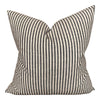 Chiangmai Native Cotton Black and White Stripe Pillow Cover