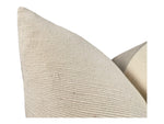 Designer "Newport" Solid Pillow Cover // Cream Textured Pillow Cover // Boutique Pillow Covers // Modern Farmhouse
