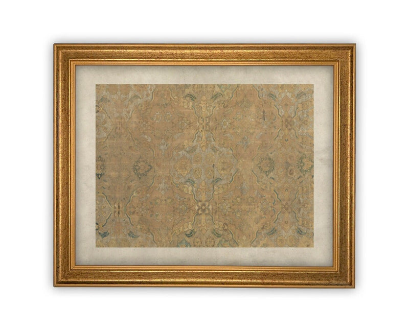 Vintage Framed Canvas Art // Framed Vintage Print // Vintage Painting // Neutral Tapestry Art // Farmhouse print //#MSC-101