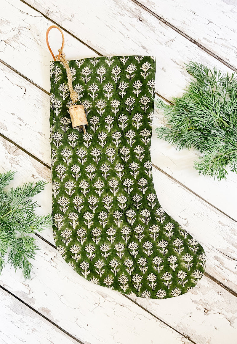 Vintage Inspired Christmas Stockings | Trendy Christmas Stocking | Modern Farmhouse Christmas Stockings | High End | Boutique Christmas