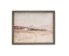 Vintage Framed Canvas Art // Framed Vintage Print // Vintage Painting // Vintage Landscape // Farmhouse print //#LAN-207