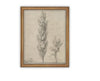 Vintage Framed Canvas Art // Framed Vintage Print // Vintage Painting // Botanical Sketch // Farmhouse print //#BOT-144
