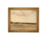 Vintage Framed Canvas Art // Framed Vintage Print // Vintage Painting // Country Landscape // Farmhouse print //#LAN-218